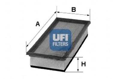 UFI FILTER AIR AVENSIS 2.2 D-4D 05- UFI  