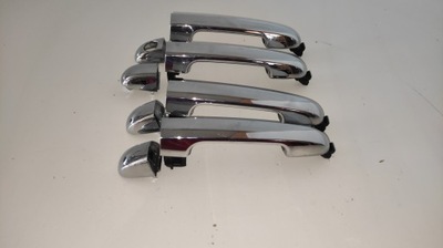 Kia soul ручка наружная передняя задняя хром 08 фото №1