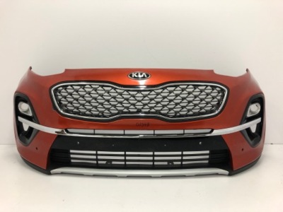 Kia sportage iv lift 2018- бампер передній фото №1