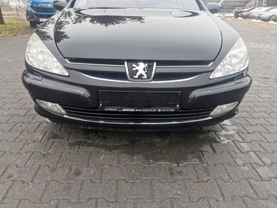Peugeot 607 01 exld бампер передній перед фото №1