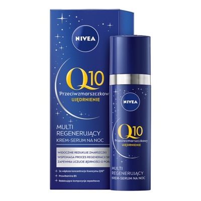 NIVEA Visage Q10 serum regenerujące na noc 30ml