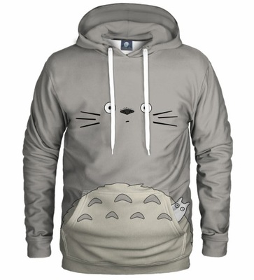 Totoro Bluza Z Kapturem, XS