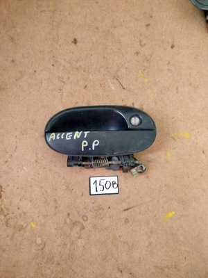 Hyundai accent x3 ручка зовнішня перед права оригінал фото №1