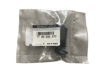Шпонка скло передньої 7700838570 renault clio iii фото №1
