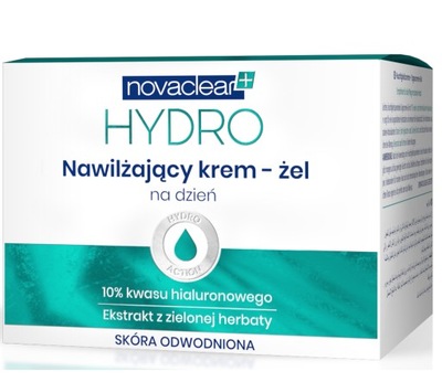 Żel nawilżający do twarzy Novaclear 0 SPF na dzień 50 ml