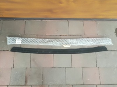 Fiat doblo 09---nakladka молдинг бампера передний фото №1