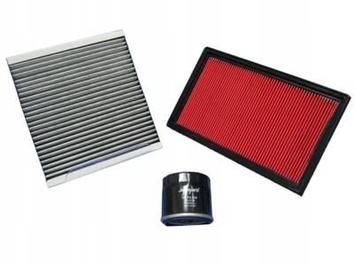 NISSAN X-TRAIL I T30 00-07 2.0I 2.5I FILTERS SET  