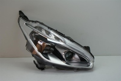 Peugeot 208 lift 15-19r. права лампа лінза + led фото №1