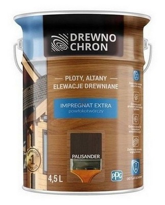 Drewnochron Impregnat Extra Powłokotwórczy PALISANDER 4,5L