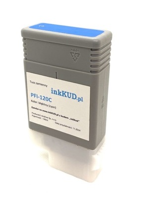 Tusz Canon PFI120C do TM200, TM250, TM300, TM350