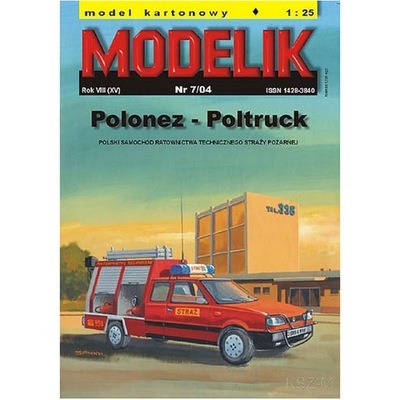 Modelik 7/04 - Samochód Polonez - Poltruck 1:25