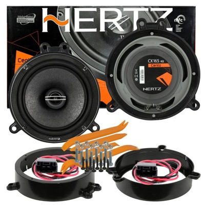 HERTZ ECX CX 165 ALTAVOCES MERCEDES C W203 PARTE DELANTERA  