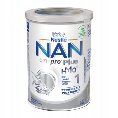 Nestle NAN OPTIPRO Plus 1 HM-O Mleko początkowe od urodzenia 400 g