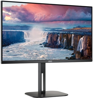 Monitor AOC 27” Q27V5C/BK IPS QHD HUB USB 75Hz 1ms