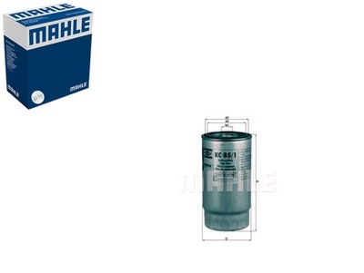 MAHLE ФІЛЬТР ПАЛИВА MAHLE WJI100000 WJN101762 L