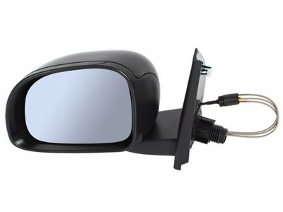 Fiat panda 2009-2012 зеркало механический левая фото №1