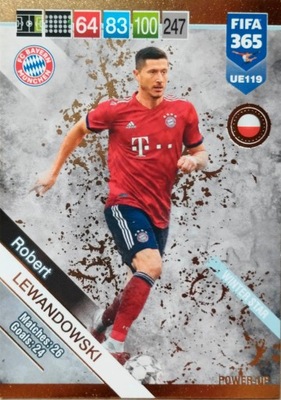 FIFA 365 2019 UPDATE UE119 WINTER STAR ROBERT LEWANDOWSKI BAYERN