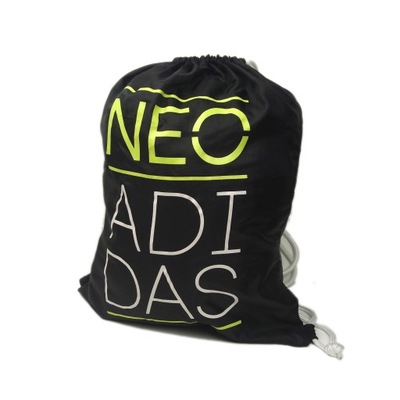 ADIDAS NEO Czarny Plecak Worek A4+ Logo