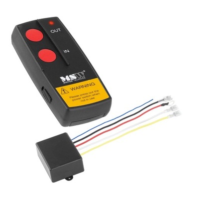 REMOTE CONTROL BEZPRZEWODOWY FOR WYCIAGARKI AUTO RANGE 30 M + RECEIVER MSW- - milautoparts-fr.ukrlive.com