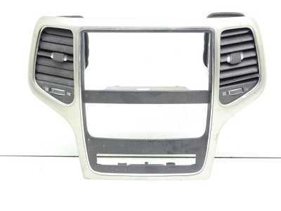 Панель кондиціонера рамка радіо ґрати jeep grand cherokee wk2 фото №1
