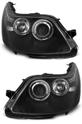 РЕФЛЕКТОРИ ФОНАРІ КОМПЛЕКТ RINGI ANGEL EYES LED (СВІТЛОДІОД) ТЮНІНГ CITROEN C4 I 1 2004-2011