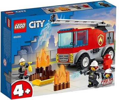 LEGO City 60280 WÓZ STRAŻACKI Z DRABINĄ