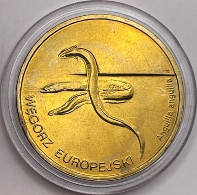 2 zł Węgorz europejski 2003 r.