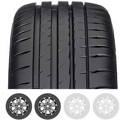 2X PADANGOS VASARINĖS 265/45R19 MICHELIN PULTELIS SPORT 4 