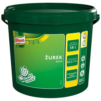 Knorr Żurek 1-2-3 Baza wiadro 3kg