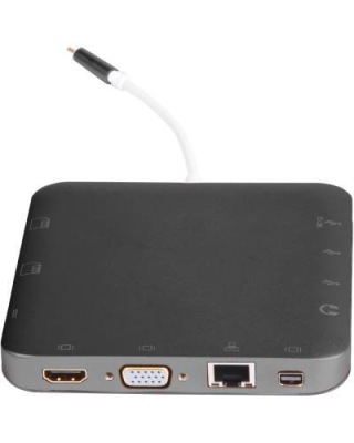 Stacja dokująca eSTUFF USB-C Docking Hub 11w1