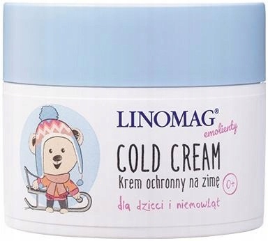 Linomag Emolienty Cold Cream, krem na zimę dla dzieci i niemowląt, 50 ml