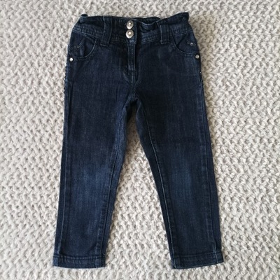 Next jeansy dziecinne roz. 3 lata (98cm) * jak nowe *