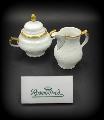 Cukiernica i mlecznik-Sanssouci Gold od Rosenthal