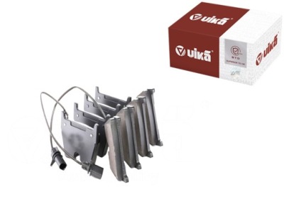 Гальмівні колодки гальмівні перед vw phaeton 02-16 vika фото №1