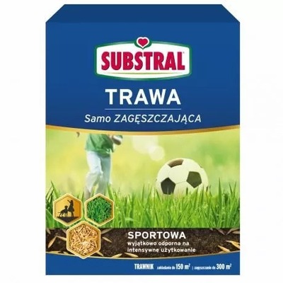 Trawa SUBSTRAL samo zagęszczająca SPORTOWA 3kg