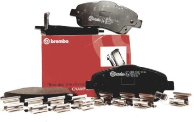 Тормозные колодки тормозные brembo toyota avensis verso перед фото №1