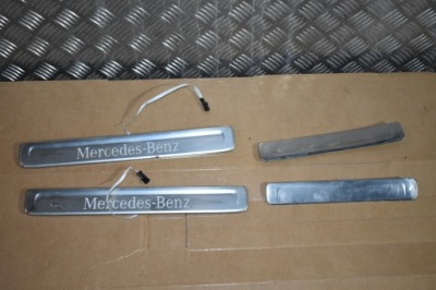 Idealne накладки накладки led mercedes w214 1 фото №1