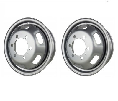 NEW DISCS STEEL 5.5X16 6X170 IVECO DAILY V DUAL WHEELS 2 PCS.  