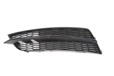 Решітка решітка радіатора бампера передній audi a7 c7 lift sline ліва оригінал aso фото №1