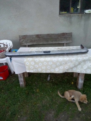 Бампер задній fso fiat 125p фото №1