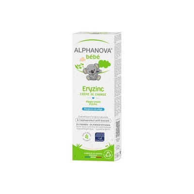 Eryzinc Krem Przeciwko Odparzeniom Alphanova Bebe 75 g