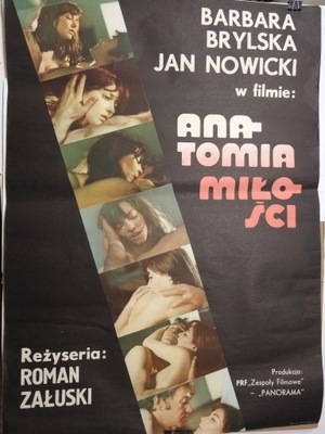 Plakat z Filmu Anatomia Miłości