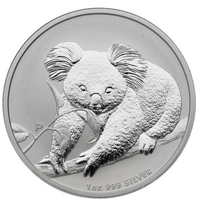 1 Dolar 2010 Australia - Koala 1Oz - Ag999 (25-26)