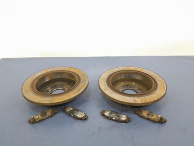 Subaru forester ii lift 2.0 b тормозные диски тормозные колодки задняя фото №1