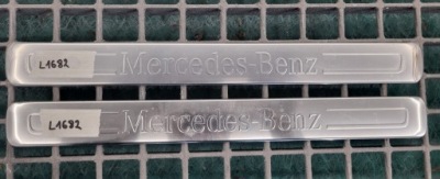 Mercedes benz w206 молдинг декоративная порог a2066800401 idealna ! фото №1