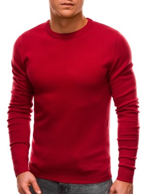 Sweter męski czerwony V1 EM-SWBS-0100 M
