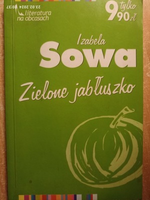 Zielone jabłuszko - Sowa