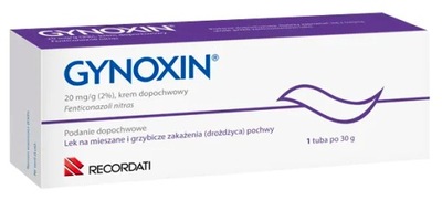 GYNOXIN krem dopochwowy 30g Grzybica Infekcje