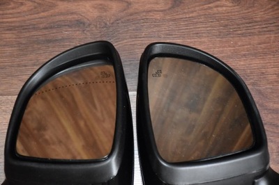 Зеркало левая 10pin правое 12pin комплект ассистент renault captur 1 i lift фото №1