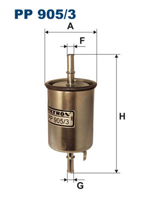 ФІЛЬТРON PP 905/3 ФІЛЬТР ПАЛИВА